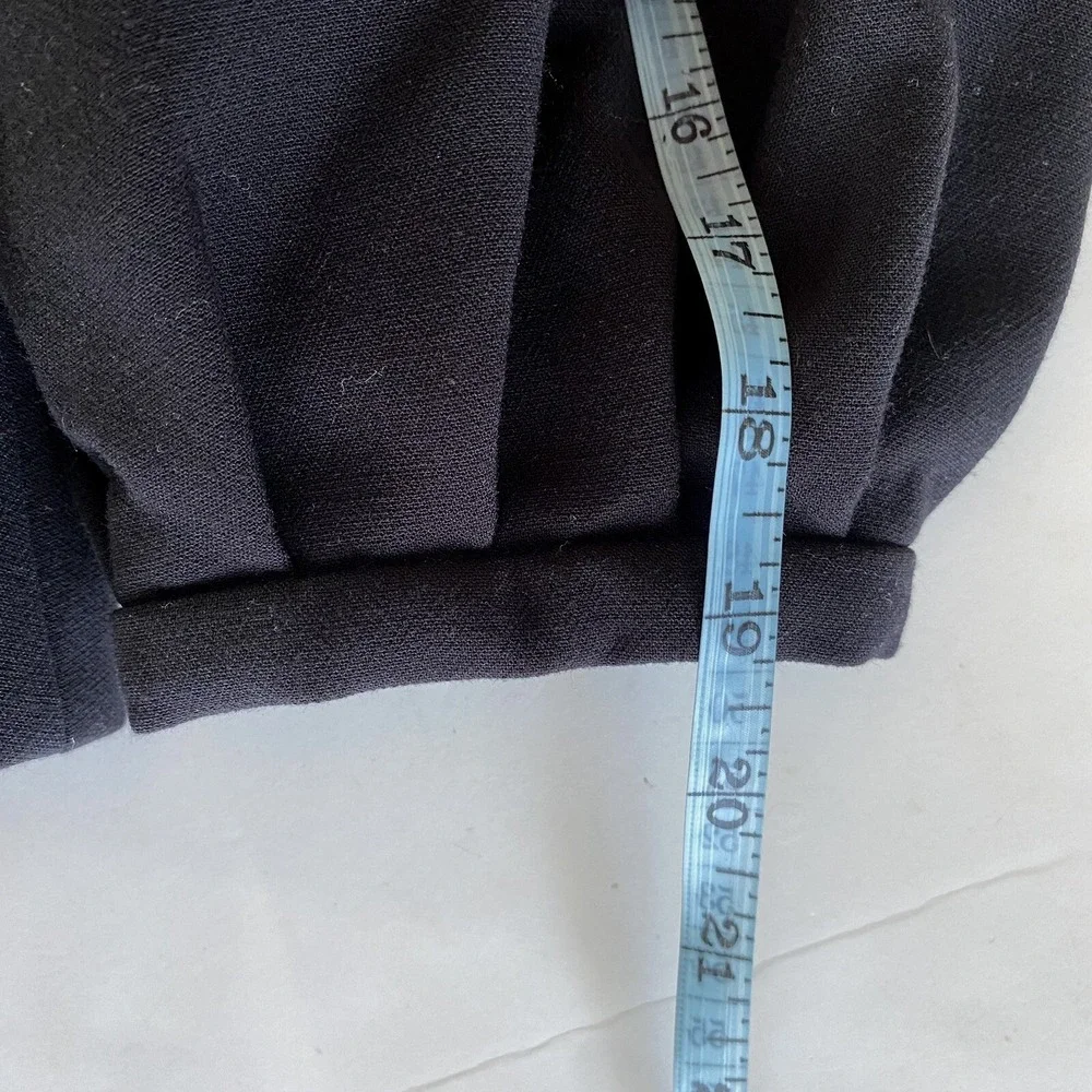 CAbi Abbott Jacket Blazer #3027 Puff Statement Sleeve Button Front Black Sz 4 - Picture 12 of 12